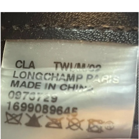 Authentic Longchamp pilage deep purple Backpack - Picture 5 of 5